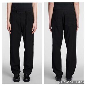 4SDESIGNS Twill Pants Black IT 52 US 36